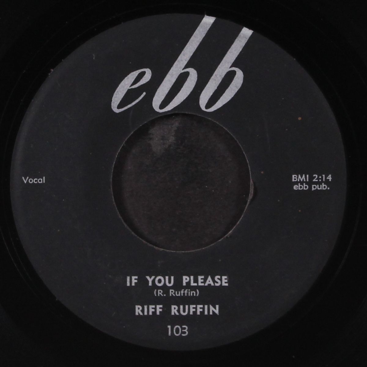 if you please / no more by RIFF RUFFIN