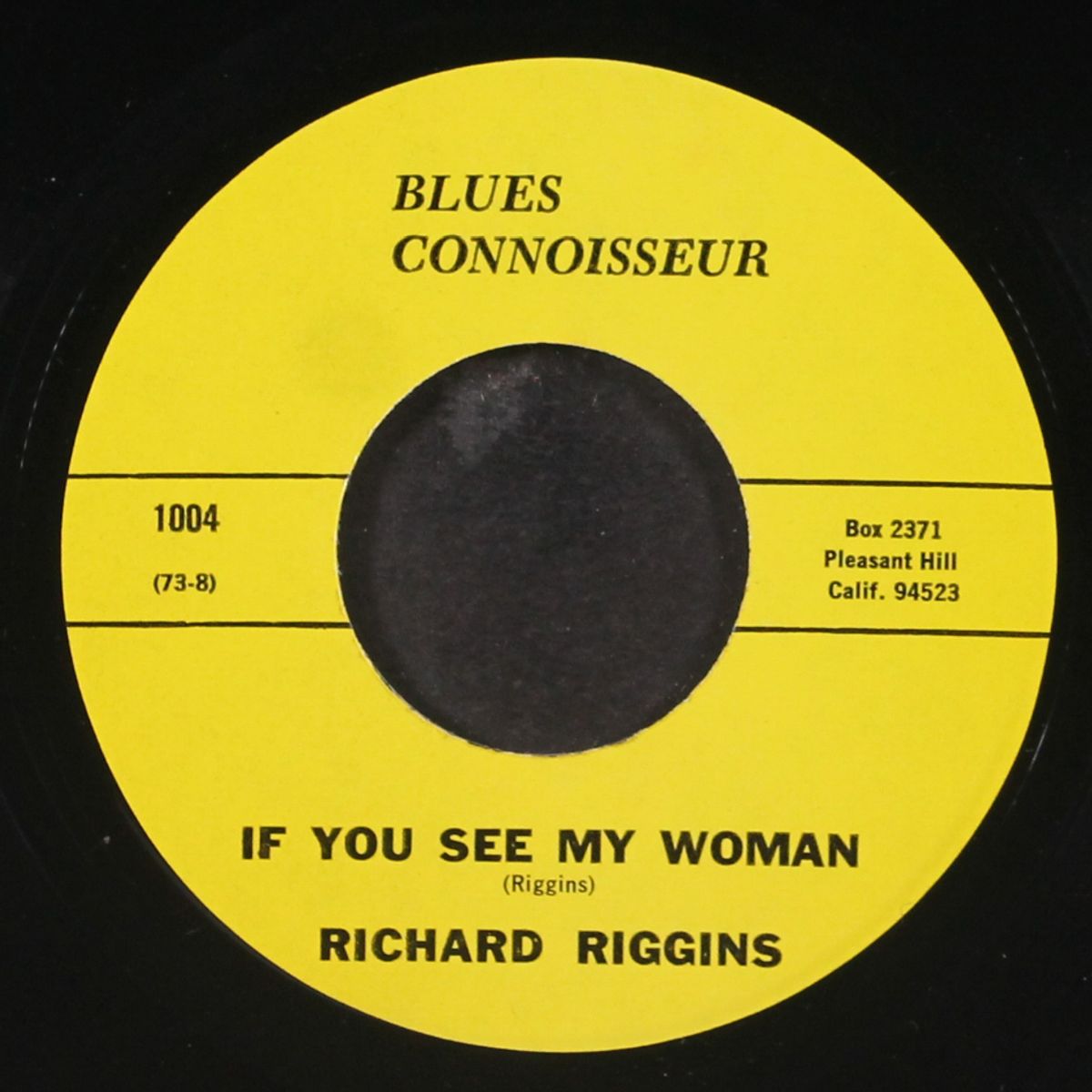 dust my broom / if you see my woman by RICHARD RIGGINS