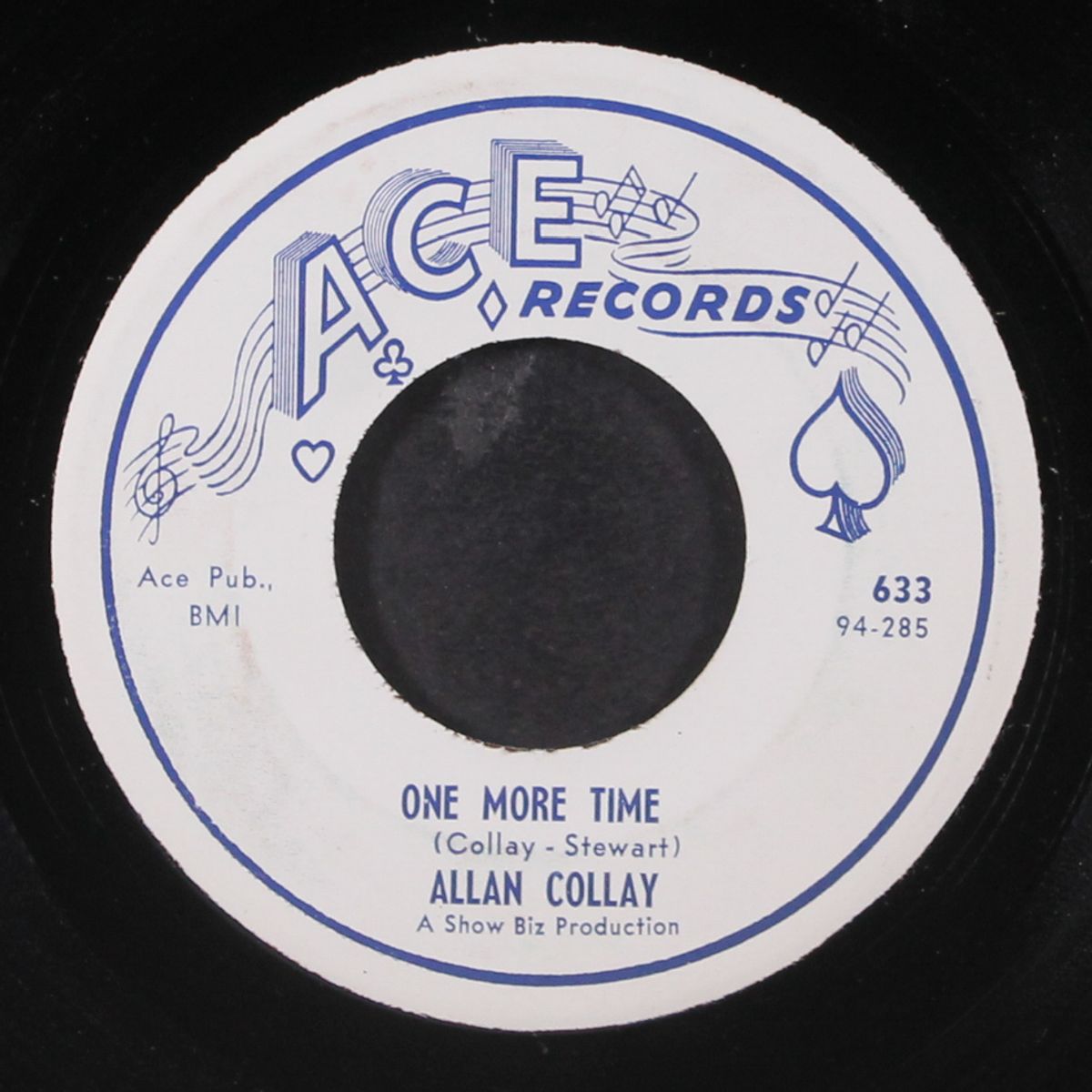 you're not the same girl / one more time by ALLAN COLLAY