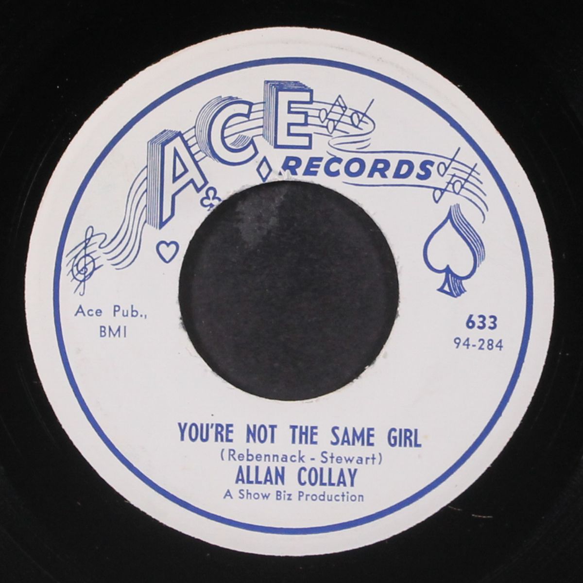you're not the same girl / one more time by ALLAN COLLAY