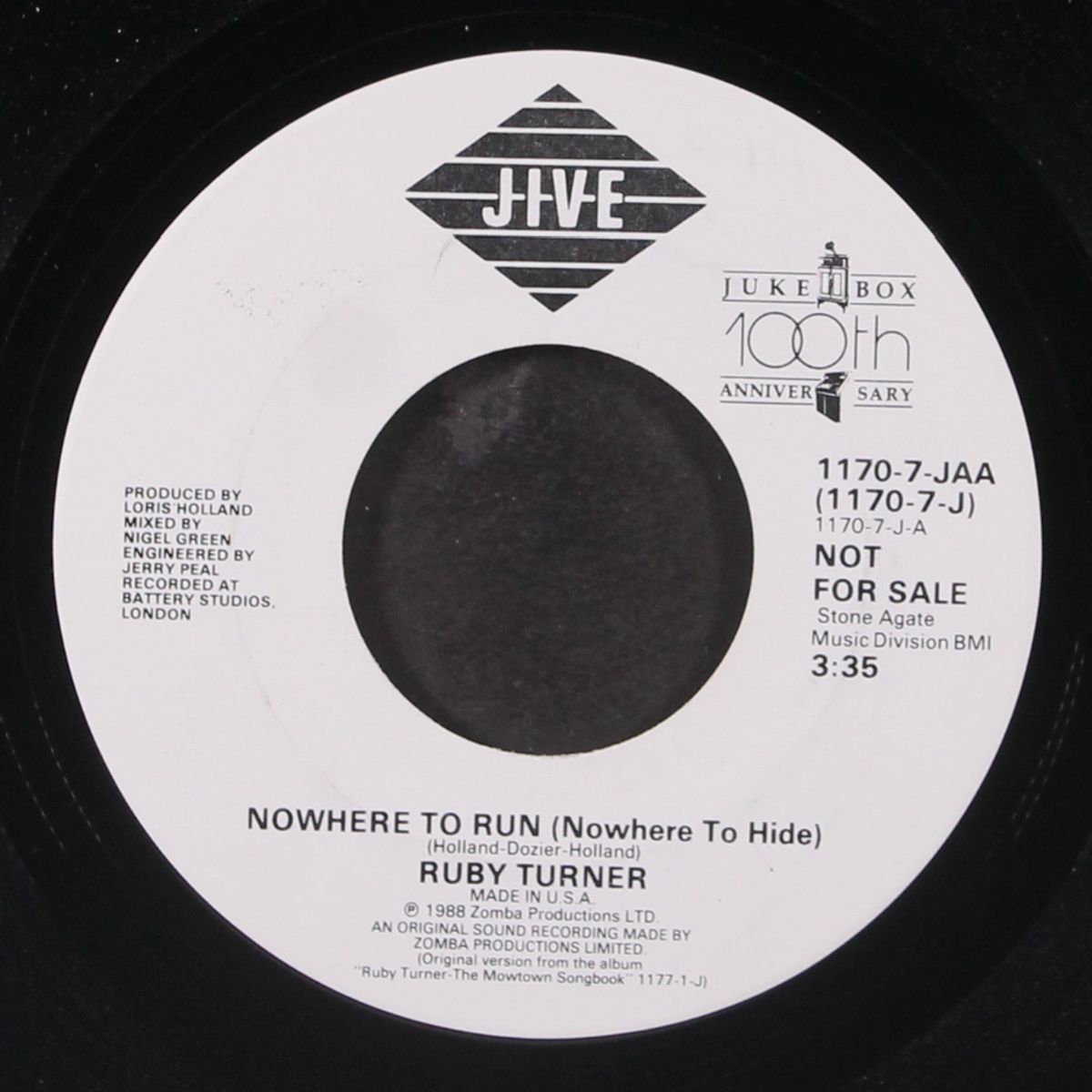 nowhere to run by RUBY TURNER