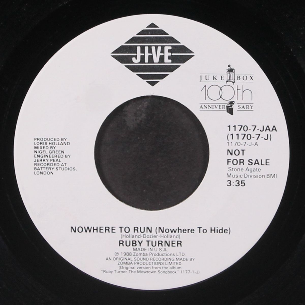nowhere to run by RUBY TURNER