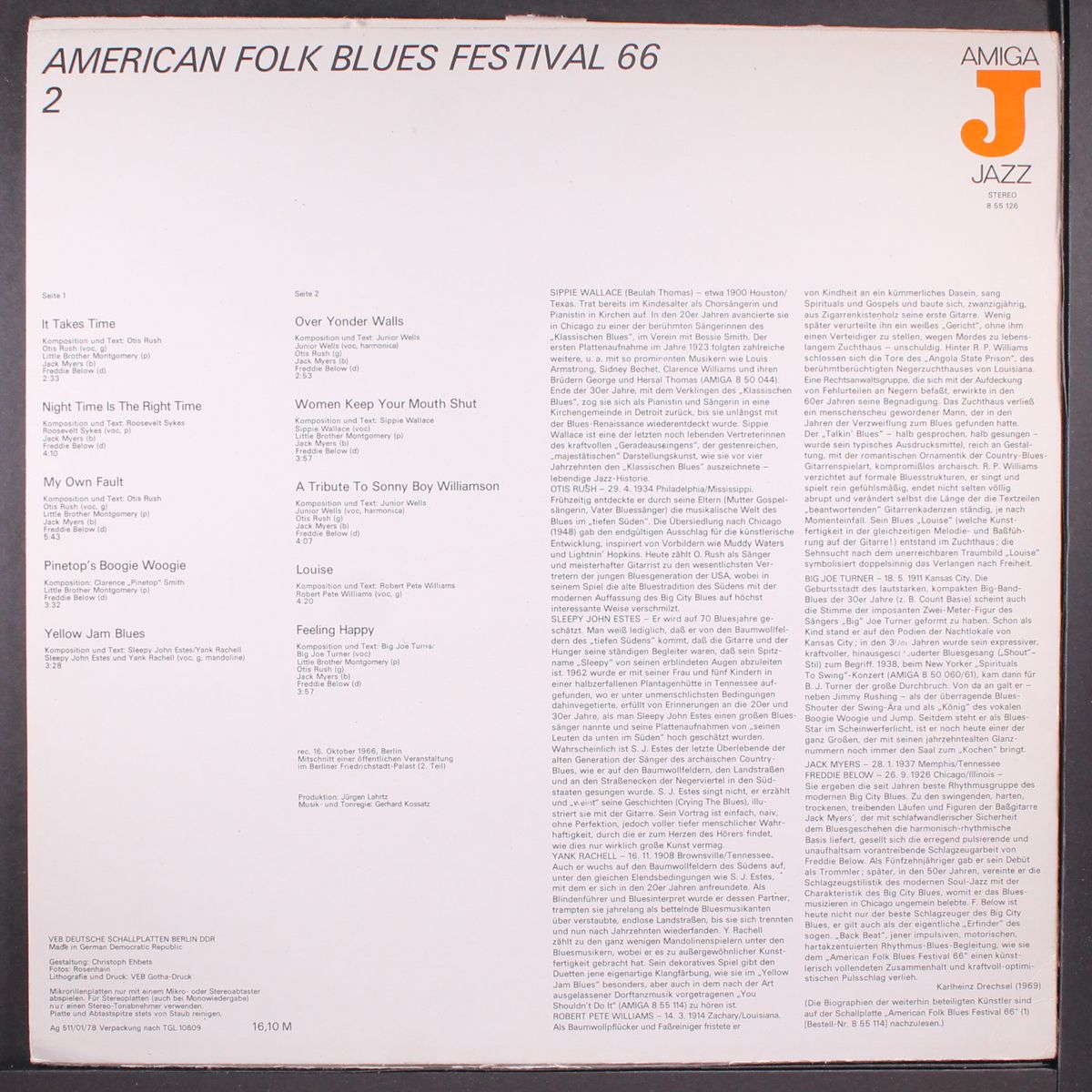 american folk blues festival 66 2 by VARIOUS