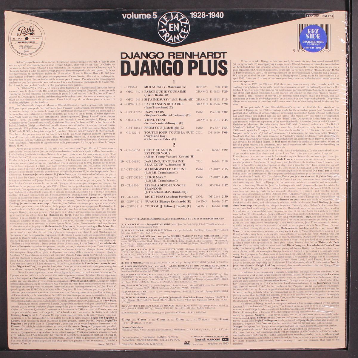 django plus - raretes et inedits 1928 - 1940 by DJANGO REINHARDT