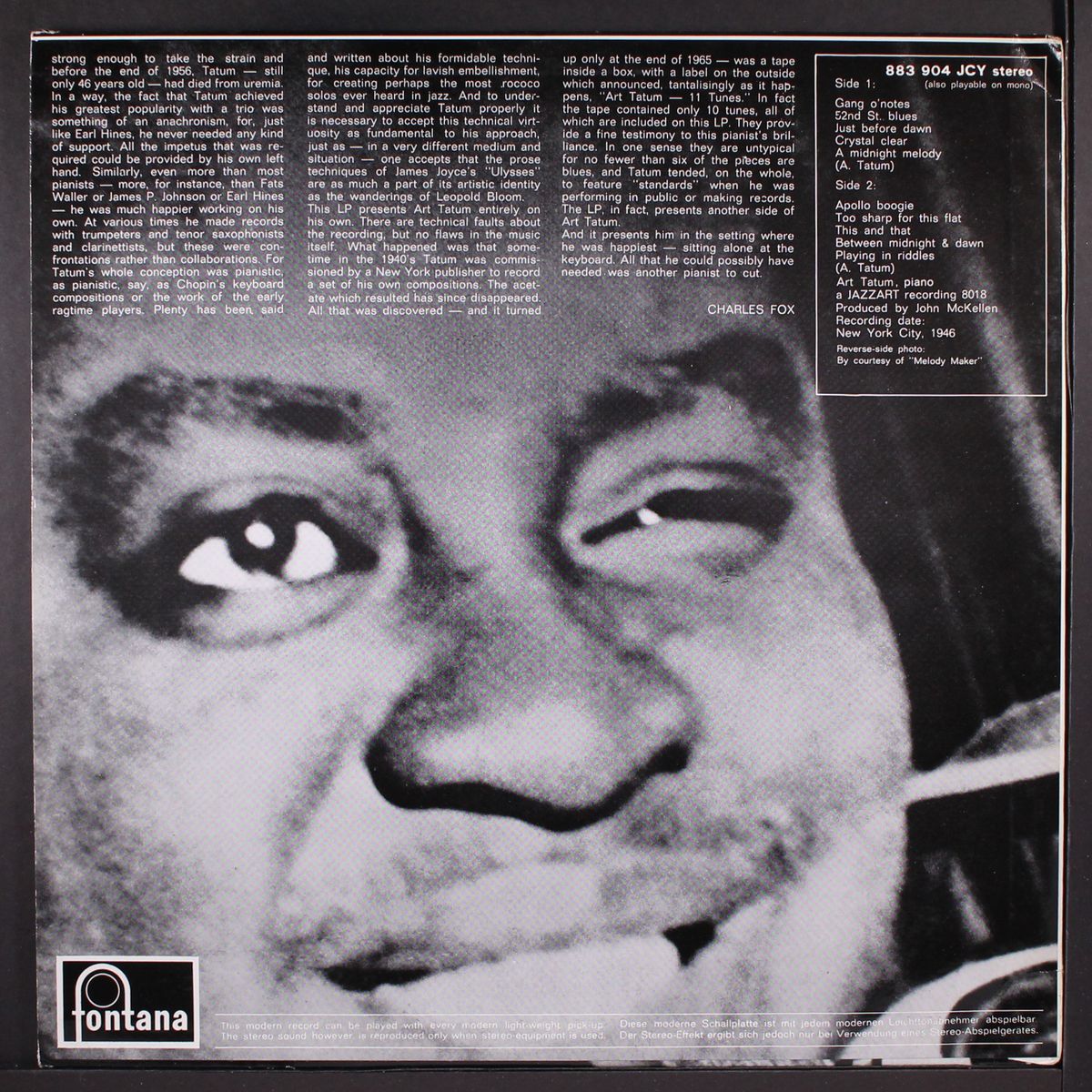 art! by ART TATUM