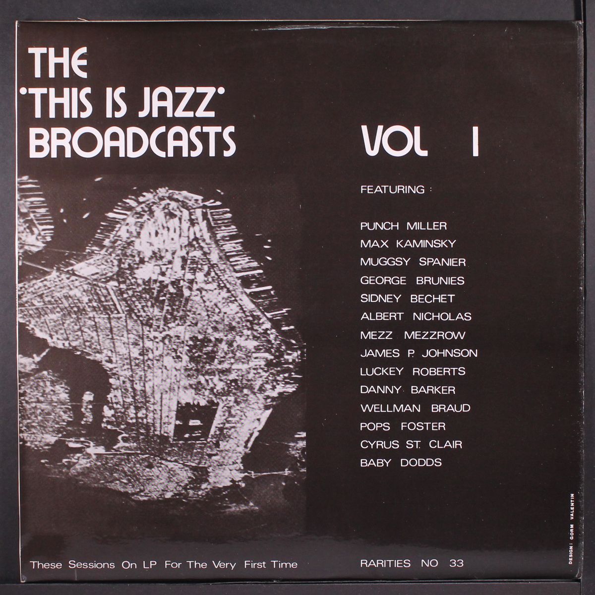 the 'this is jazz' broadcasts by VARIOUS