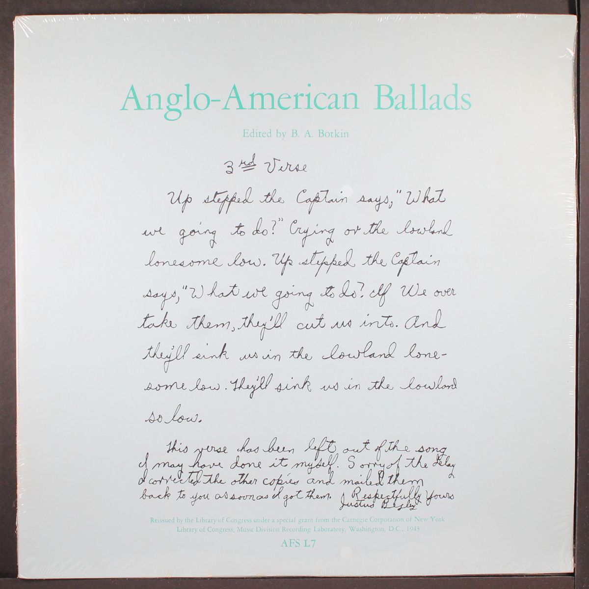 anglo-american ballads by VARIOUS