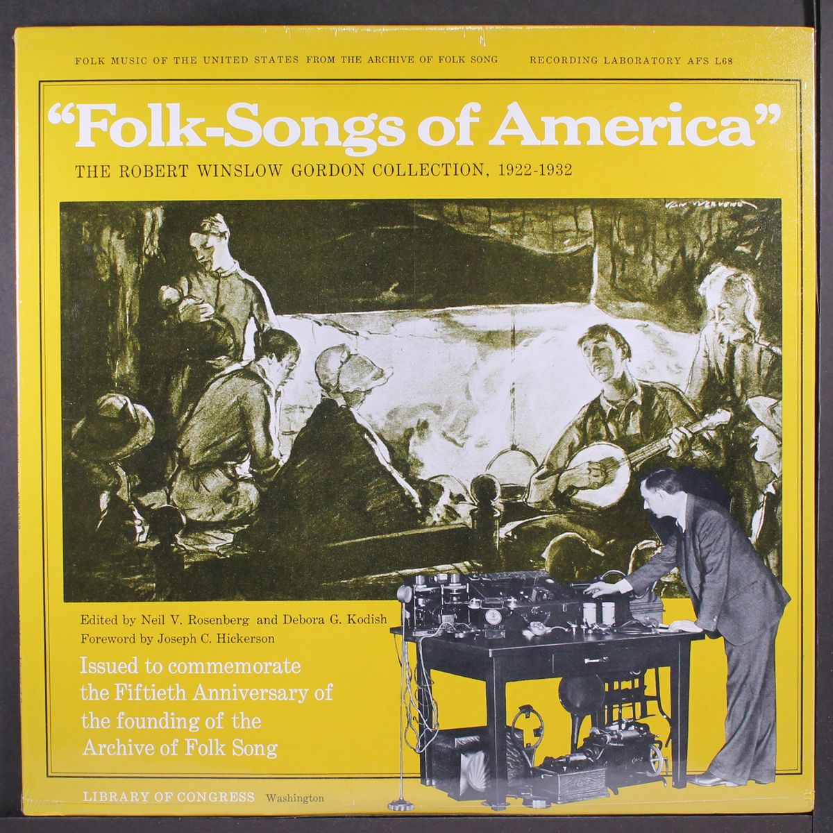 folk-songs of america; the robert winslow gordon collection, 1922-1932 by VARIOUS