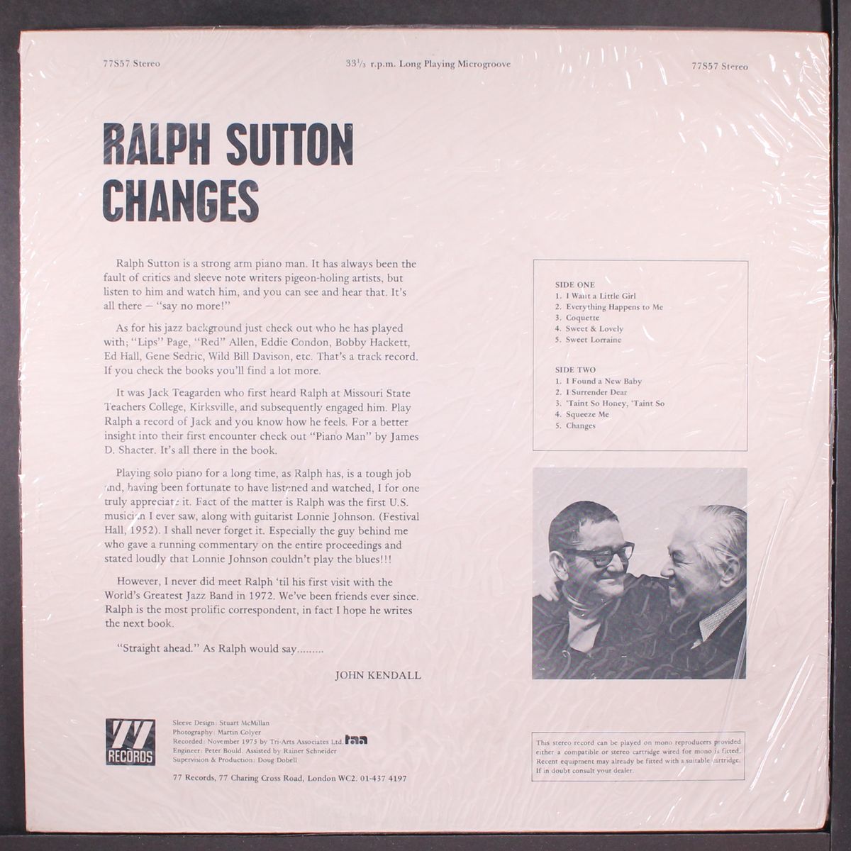 changes by RALPH SUTTON