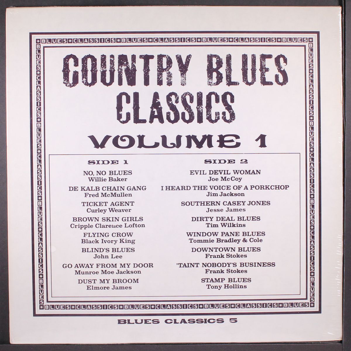 country blues classics, vol. 1 by VARIOUS
