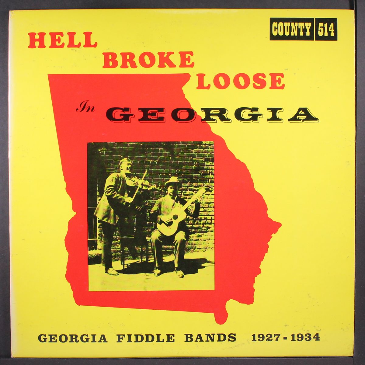 hell broke loose in georgia; georgia fiddle bands, 1927-1934 by VARIOUS