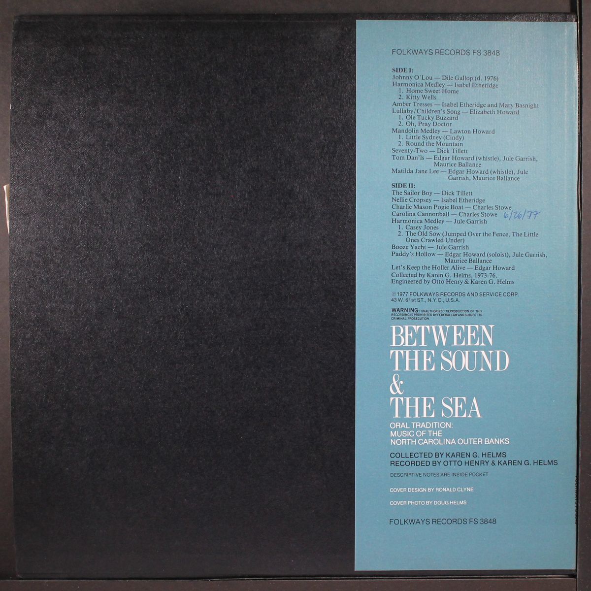 between the sound & the sea by VARIOUS