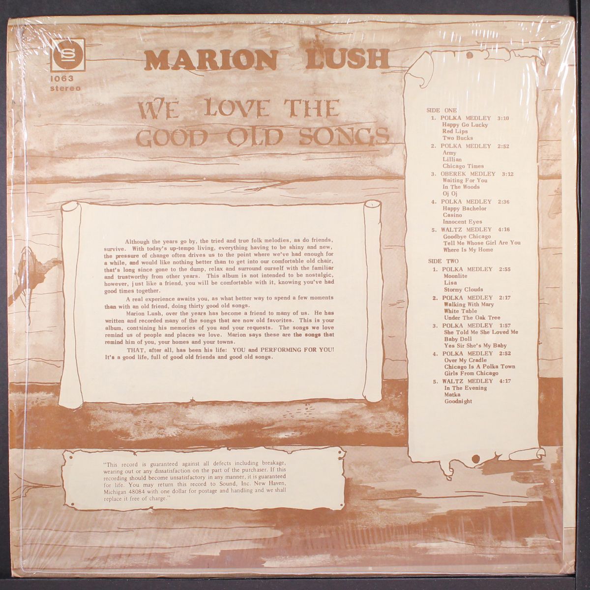 we love the good old songs by MARION LUSH