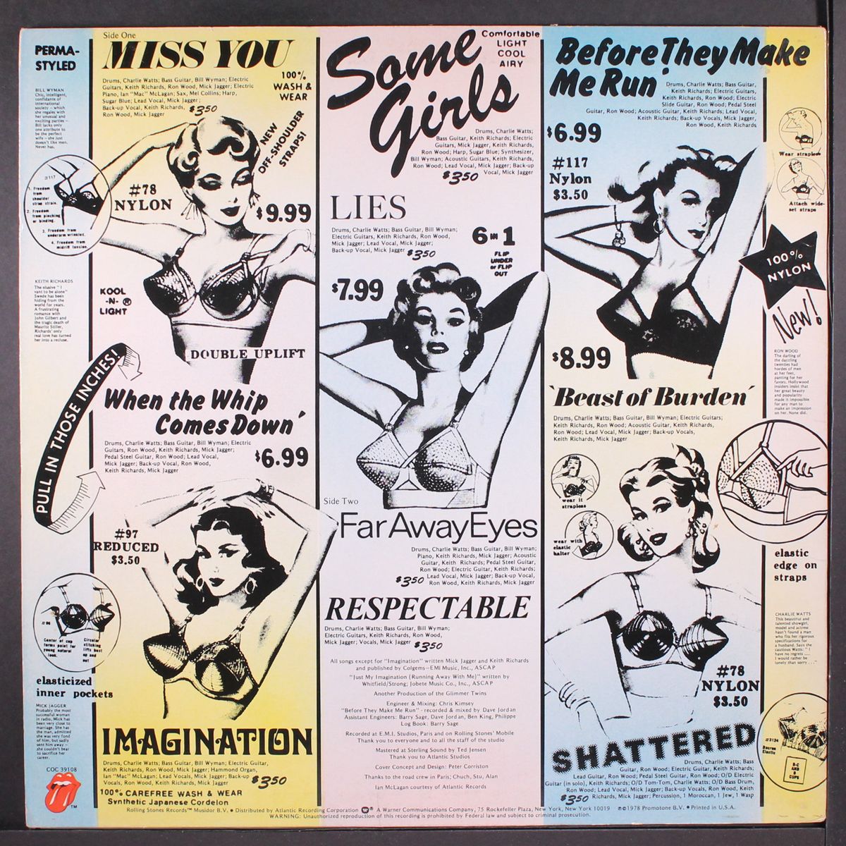 some girls by ROLLING STONES