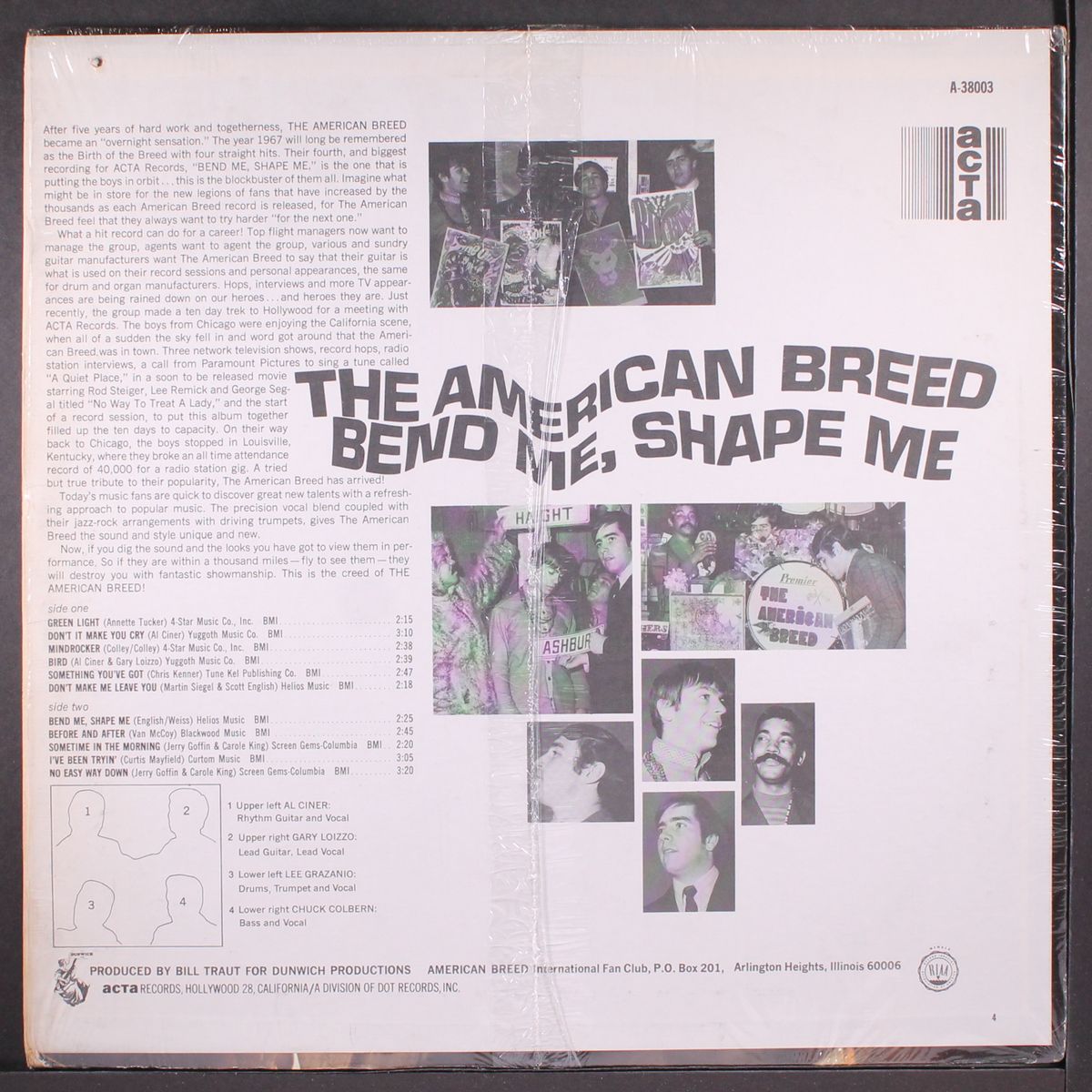 bend me shape me by AMERICAN BREED