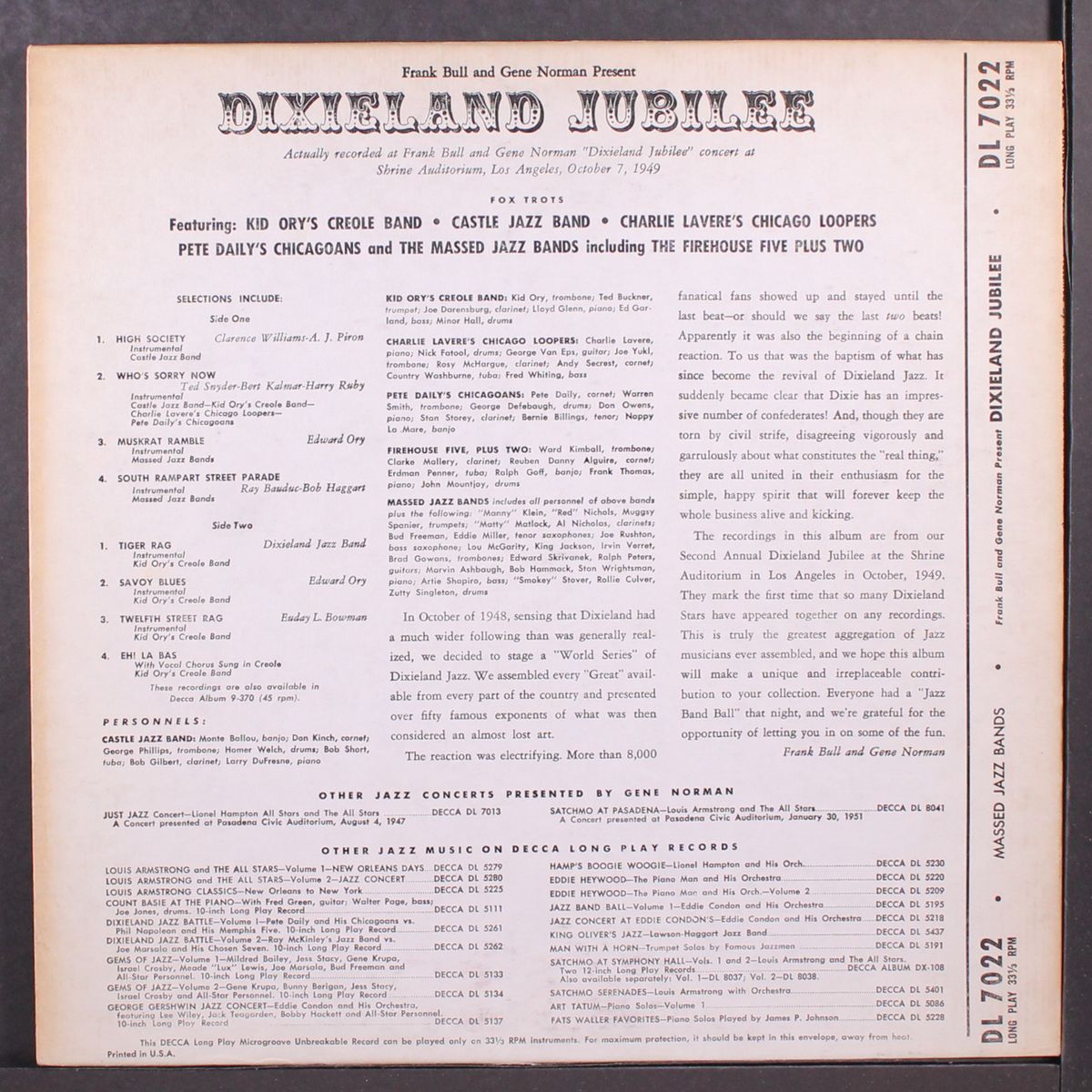 dixieland jubilee by VARIOUS
