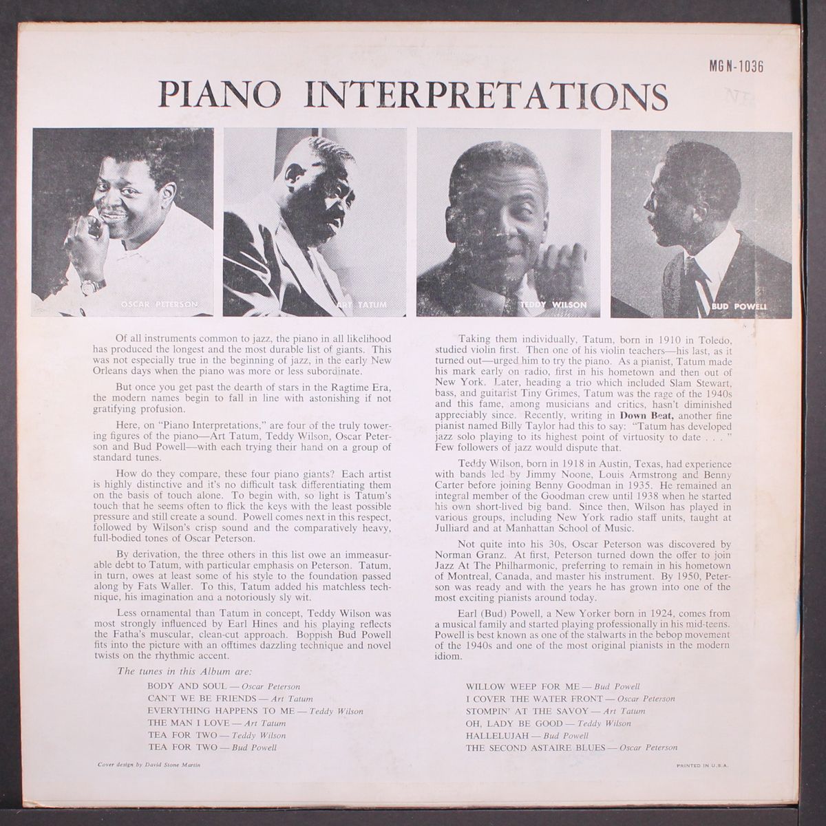 piano interpretations by VARIOUS