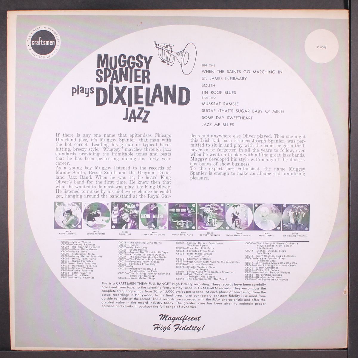 plays dixieland jazz by MUGGSY SPANIER