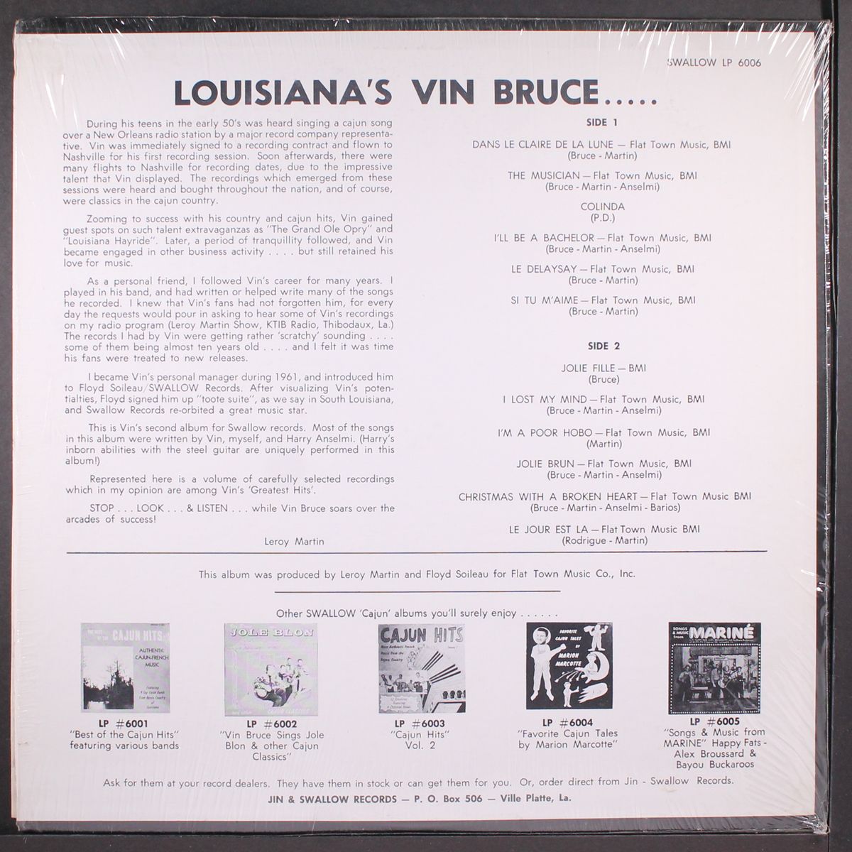 greatest hits by VIN BRUCE