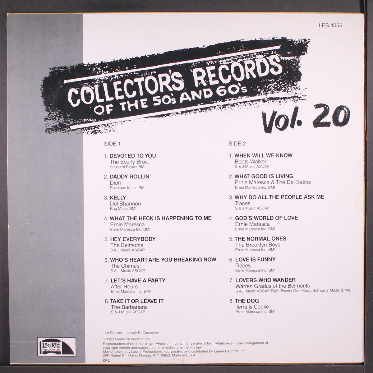 collector's records of the 50's & 60's, vol. 20 by VARIOUS