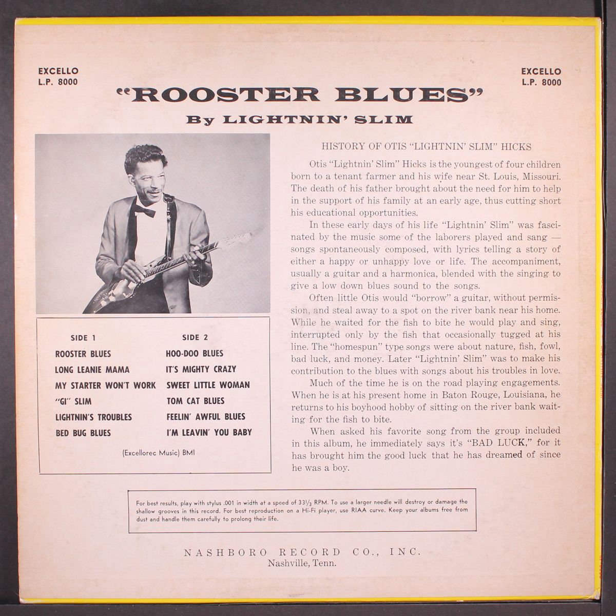 rooster blues by LIGHTNIN' SLIM