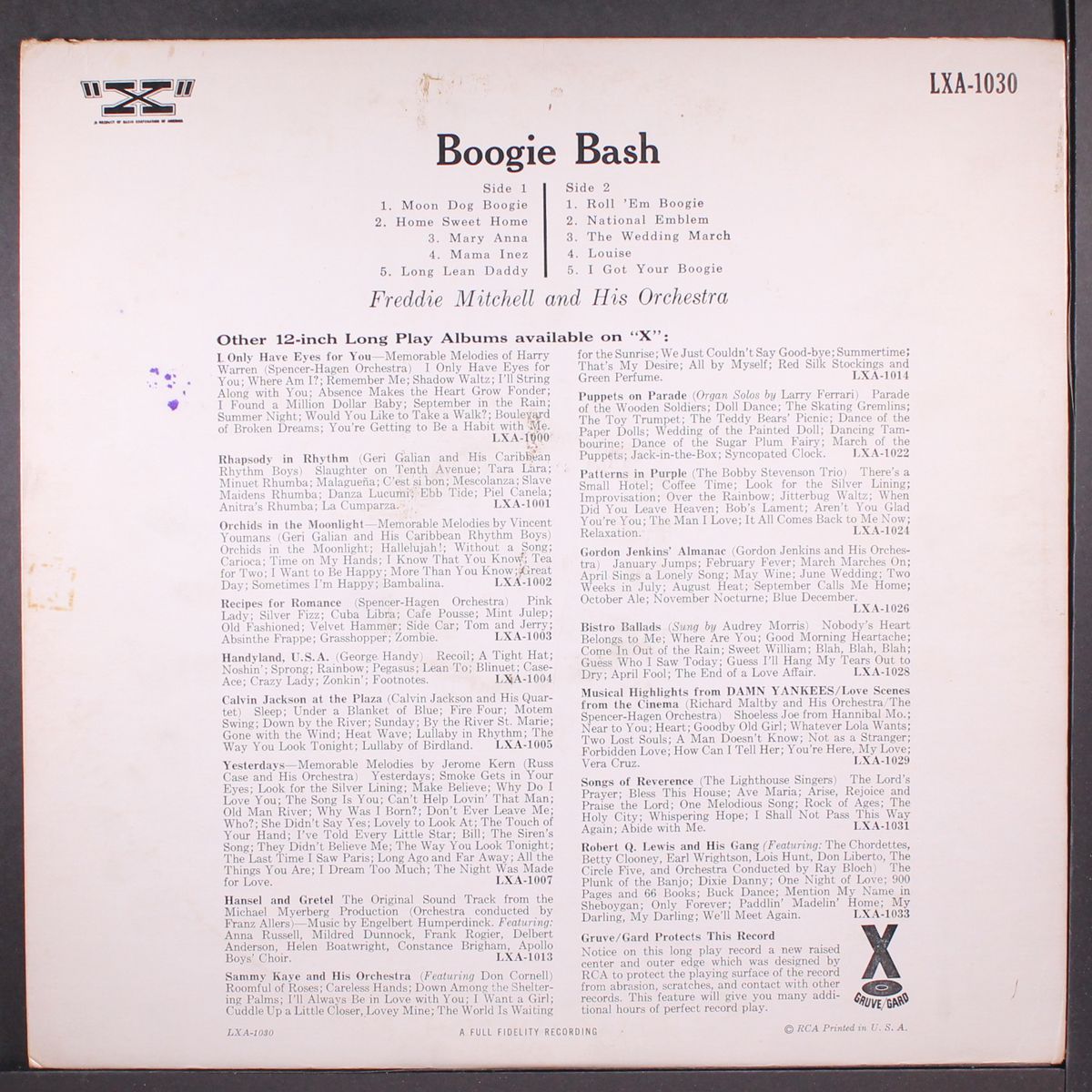boogie bash by FREDDIE MITCHELL
