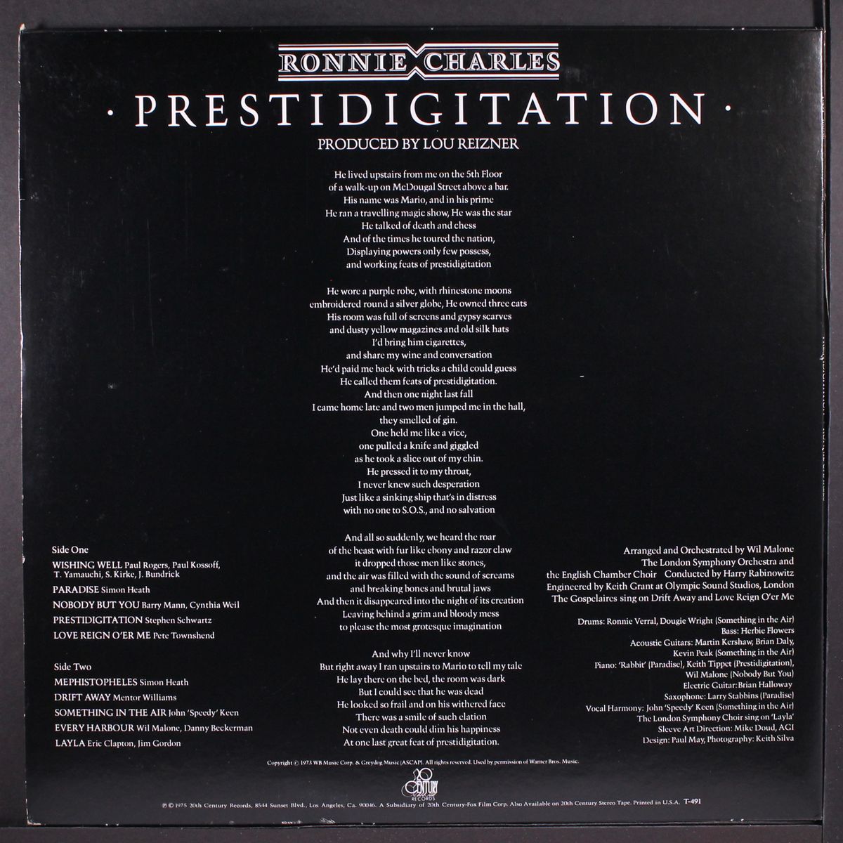 prestidigitation by RONNIE CHARLES