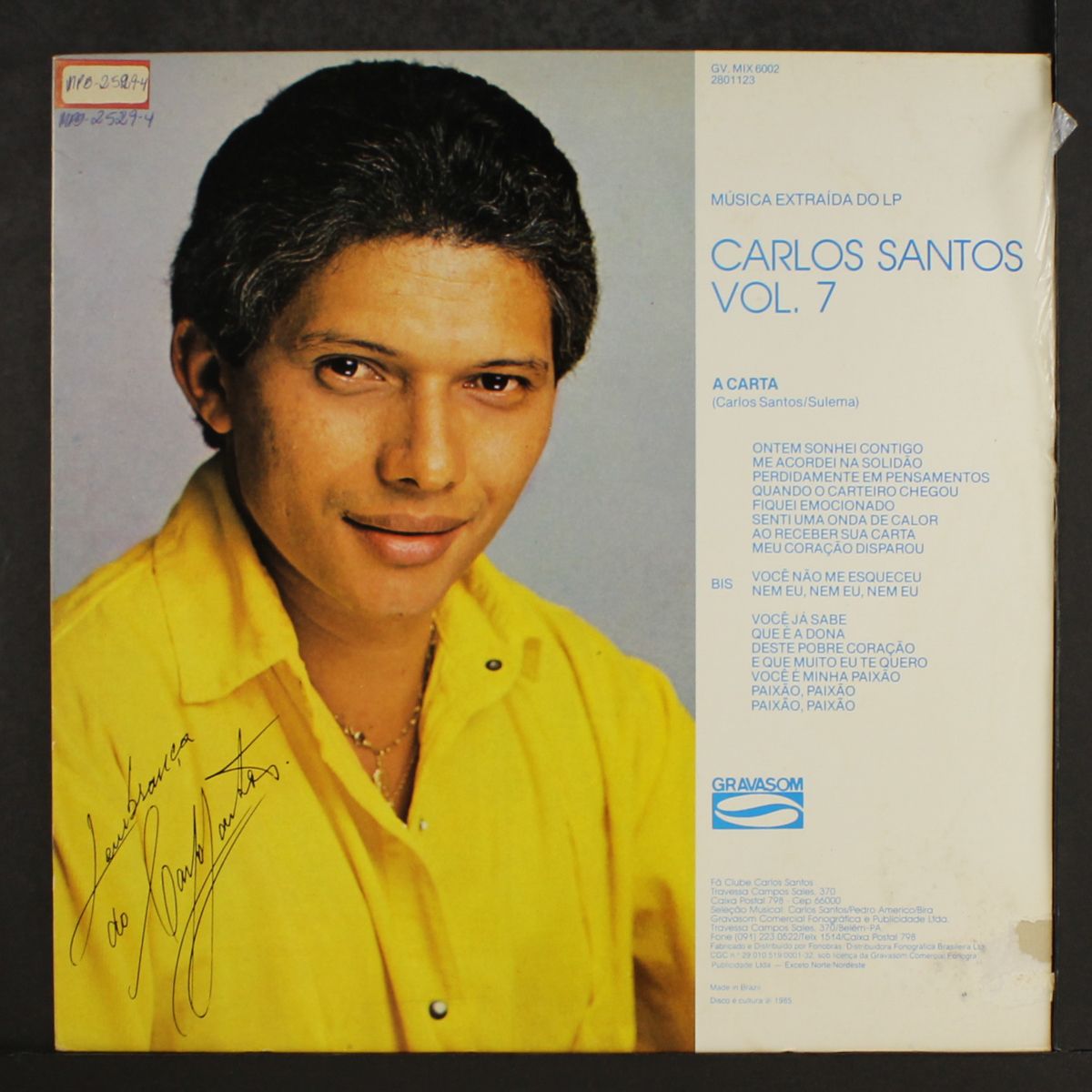 a carta - carlos santos vol. 7 by CARLOS SANTOS