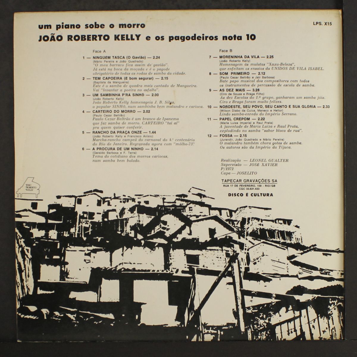 um piano sobre o morro by JOAO ROBERTO KELLY