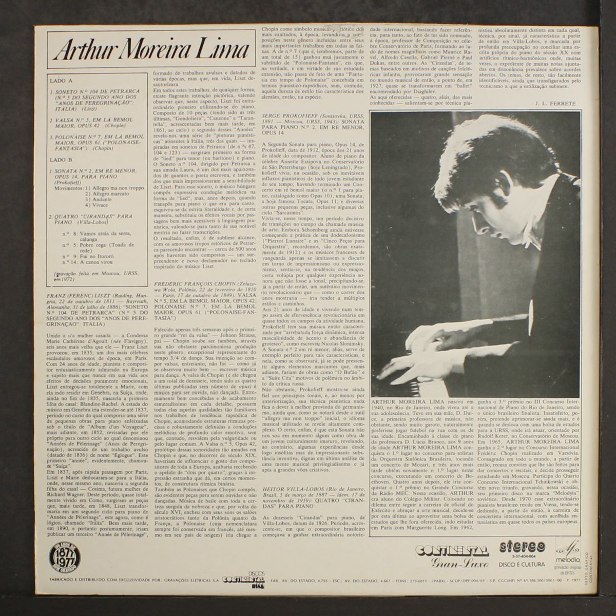 recital de piano com by MOREIRA DA SILVA