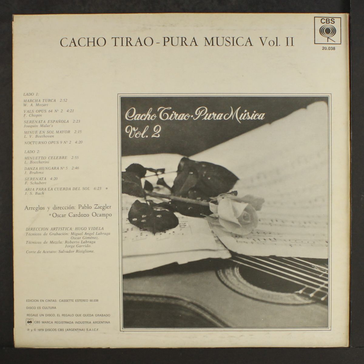 pura musica vol. 2 by CACHO TIRAO