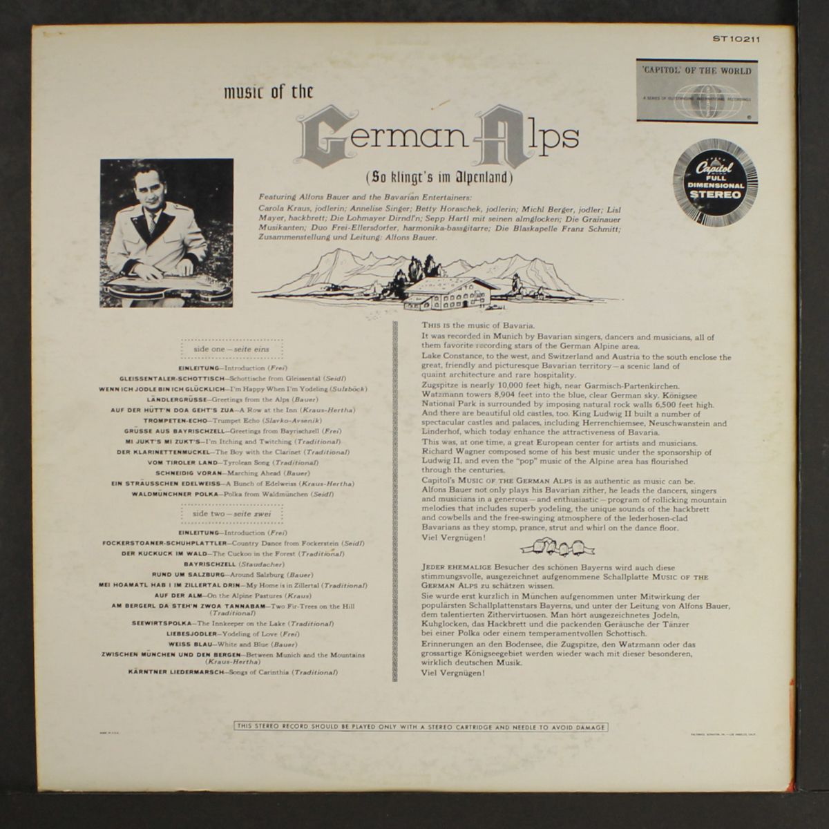 german alps by ALFONS BAUER