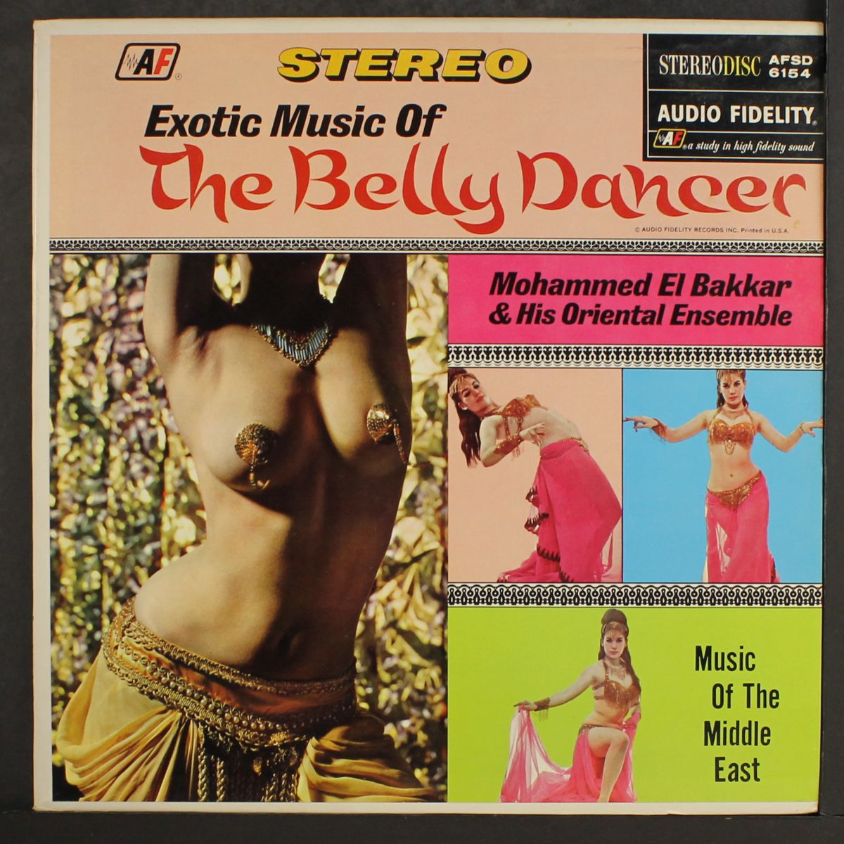 exotic music of the belly dancer by MOHAMMED EL BAKKAR