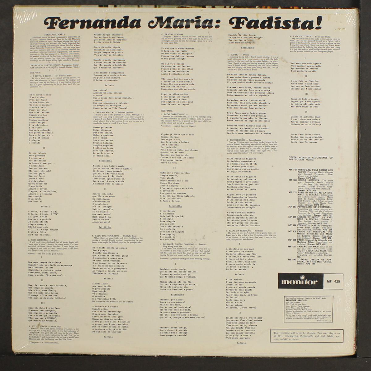 fadista! by FERNANDA MARIA