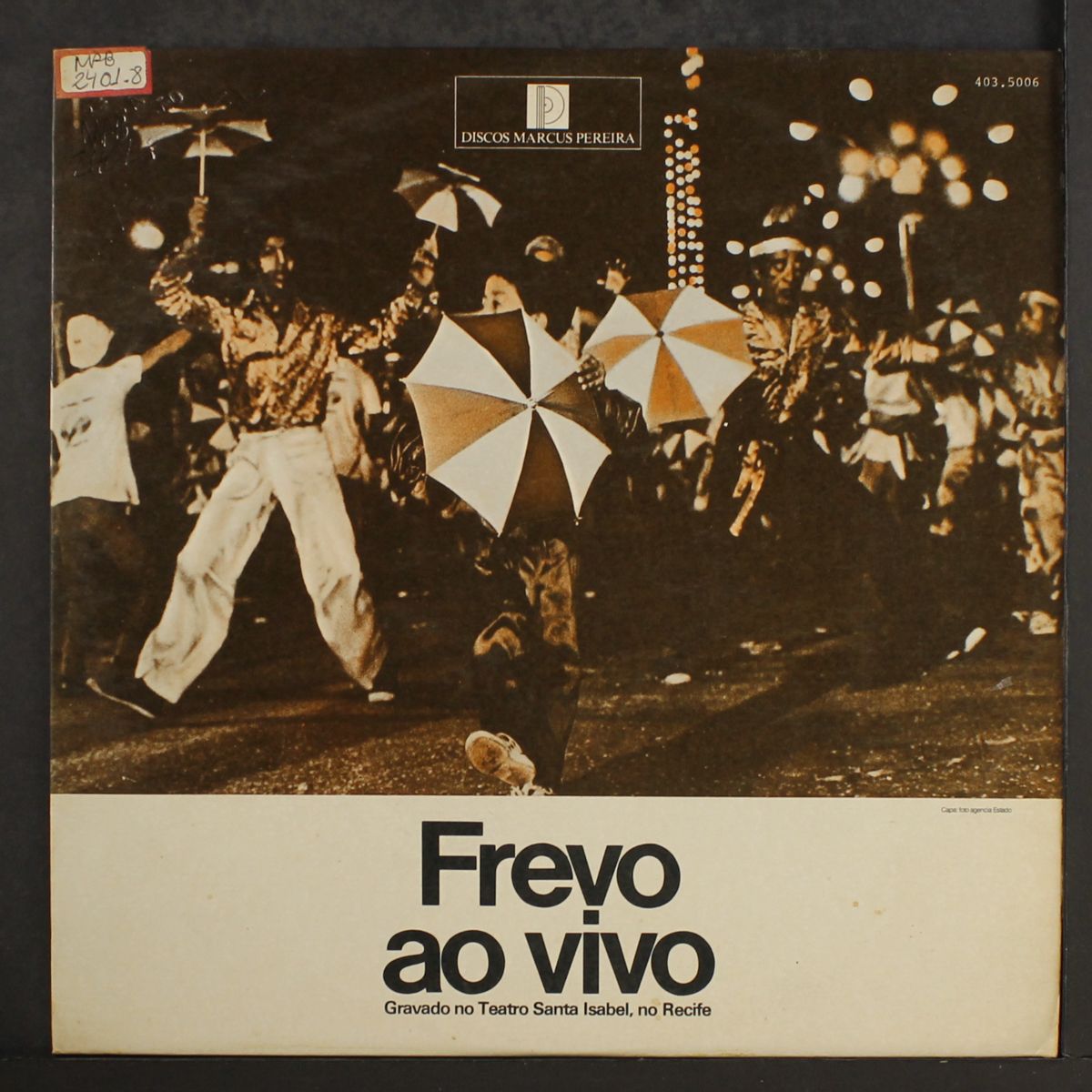 frevo ao vivo by VARIOUS