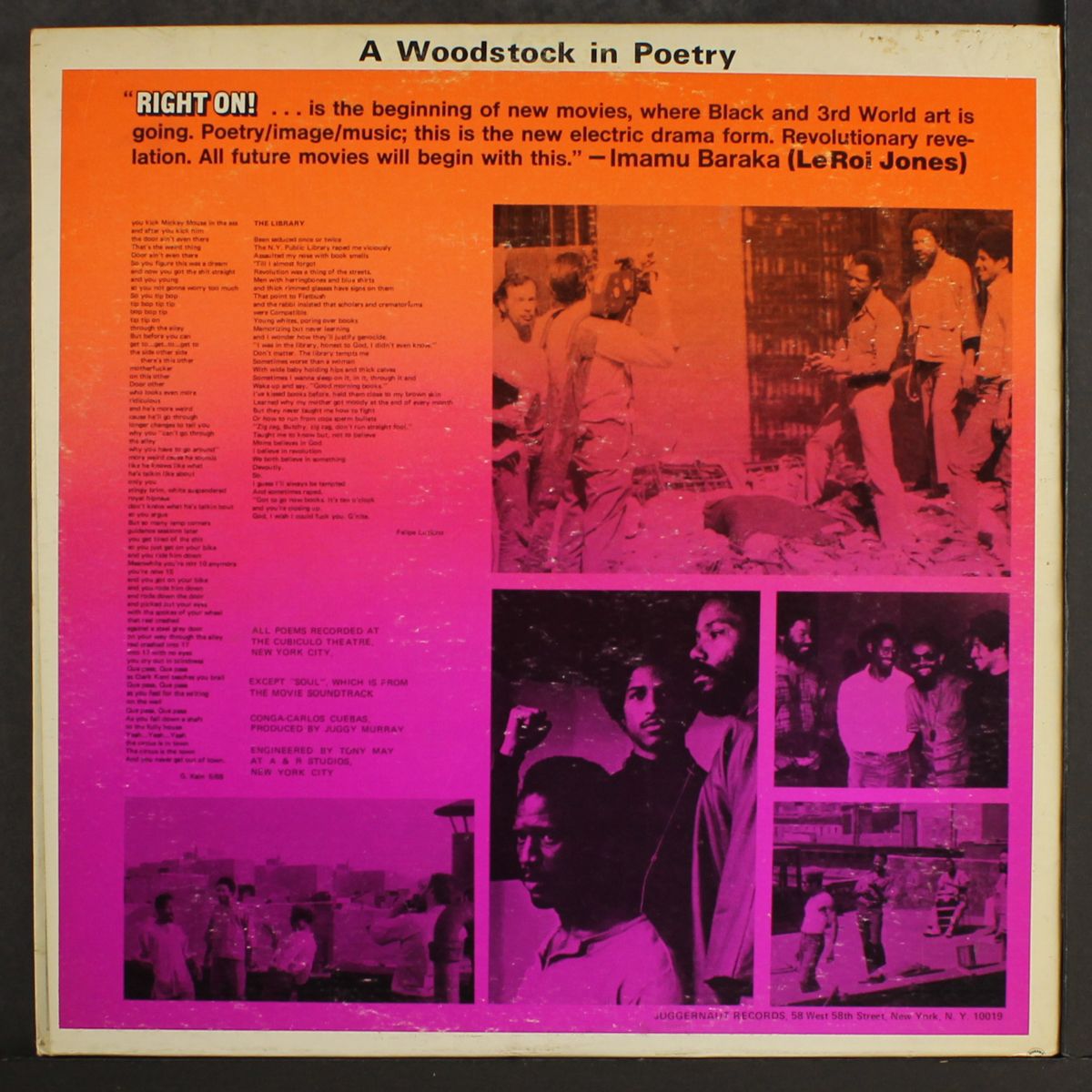 right on by LAST POETS