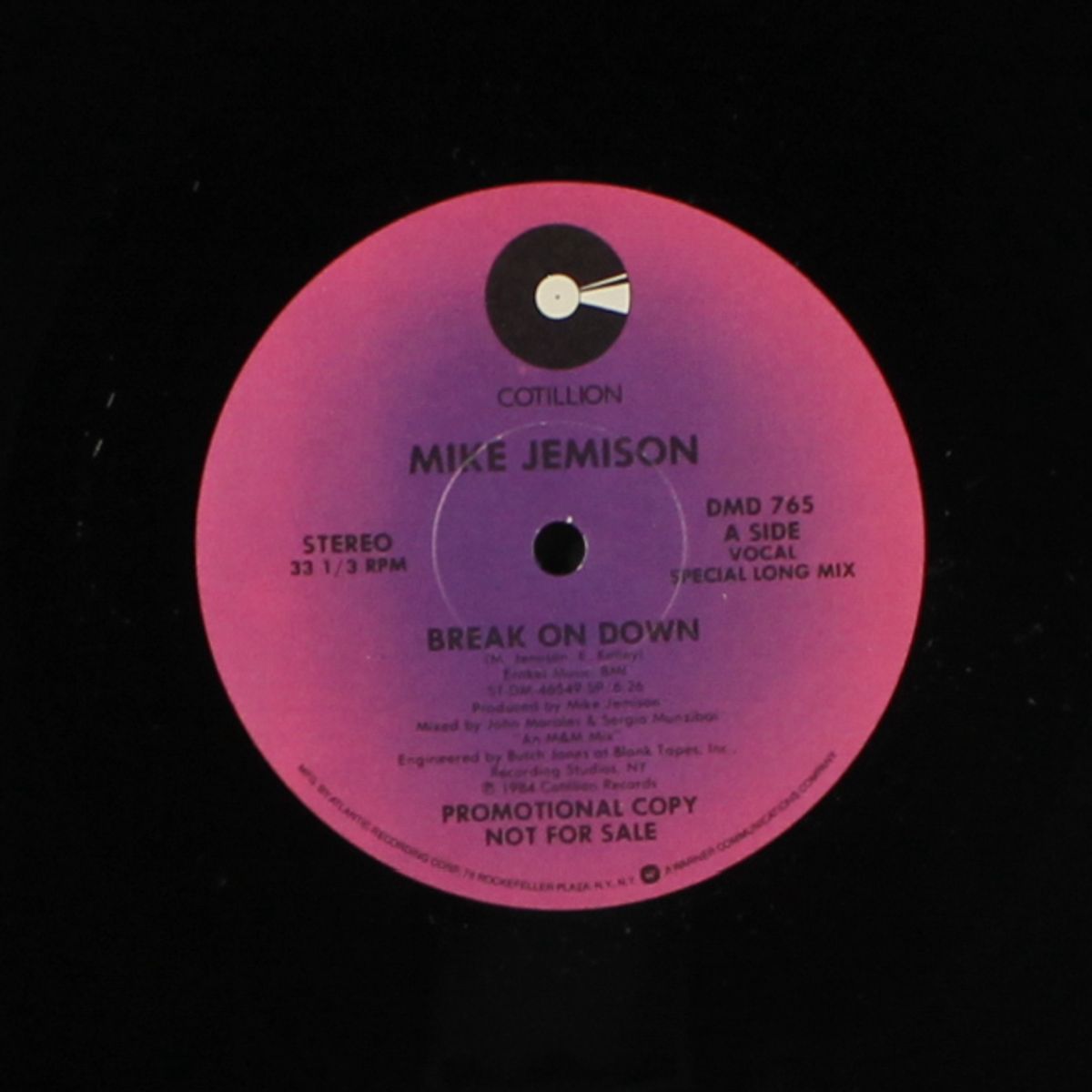 break on down / you make me feel the way i do by MIKE JEMISON