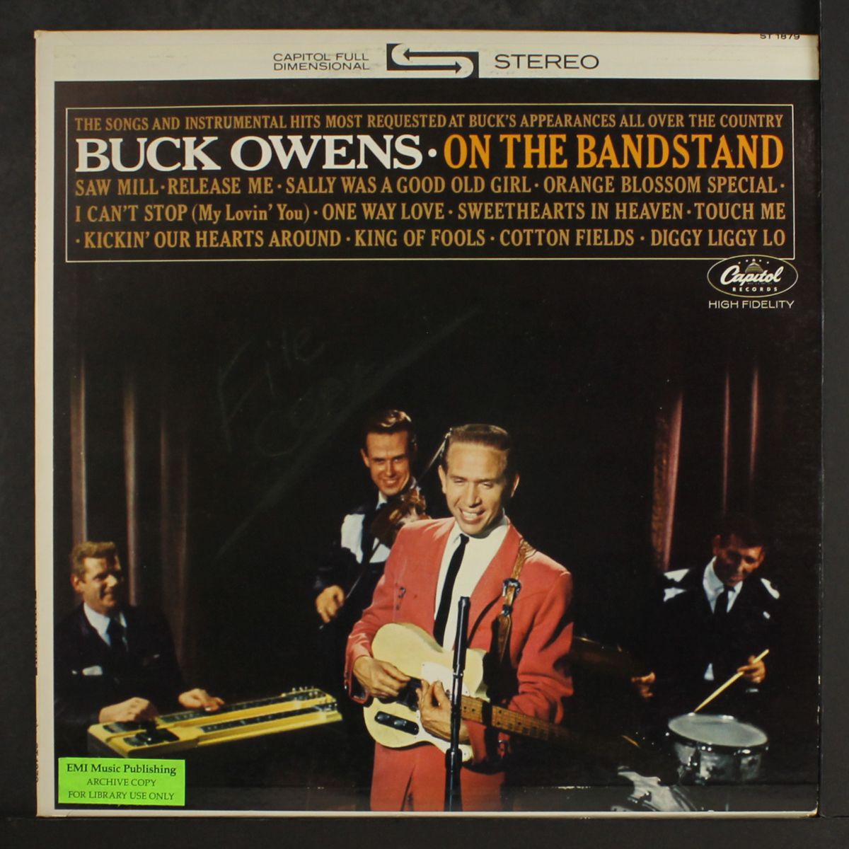 on the bandstand by BUCK OWENS