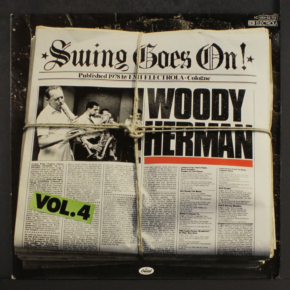 swing goes on, vol. 4 by WOODY HERMAN