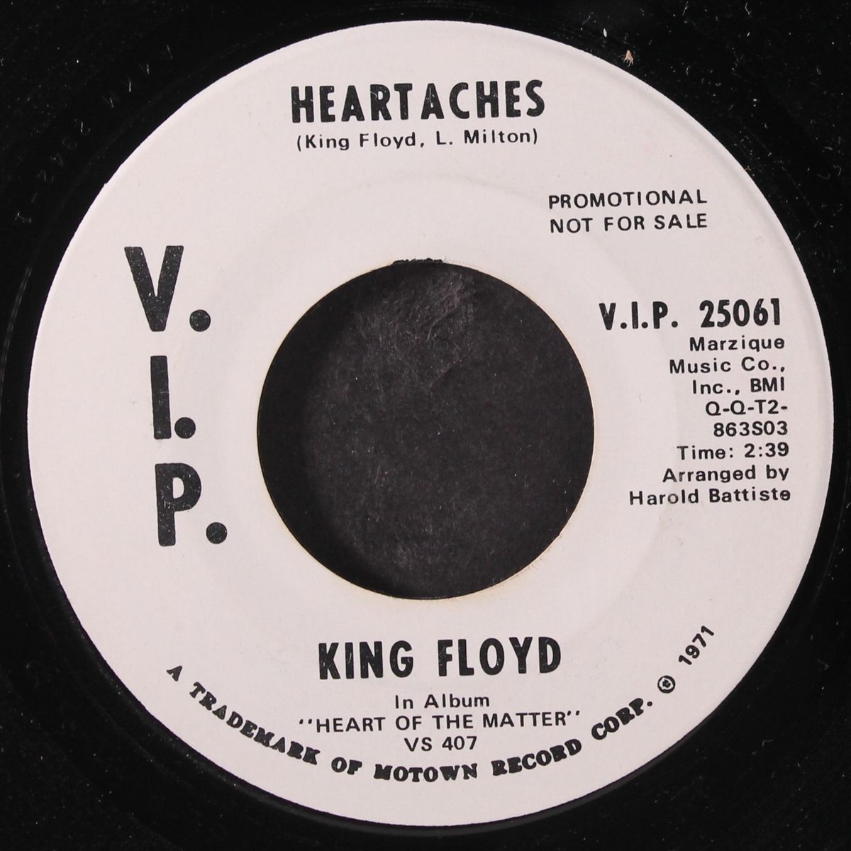 heartaches / same by KING FLOYD