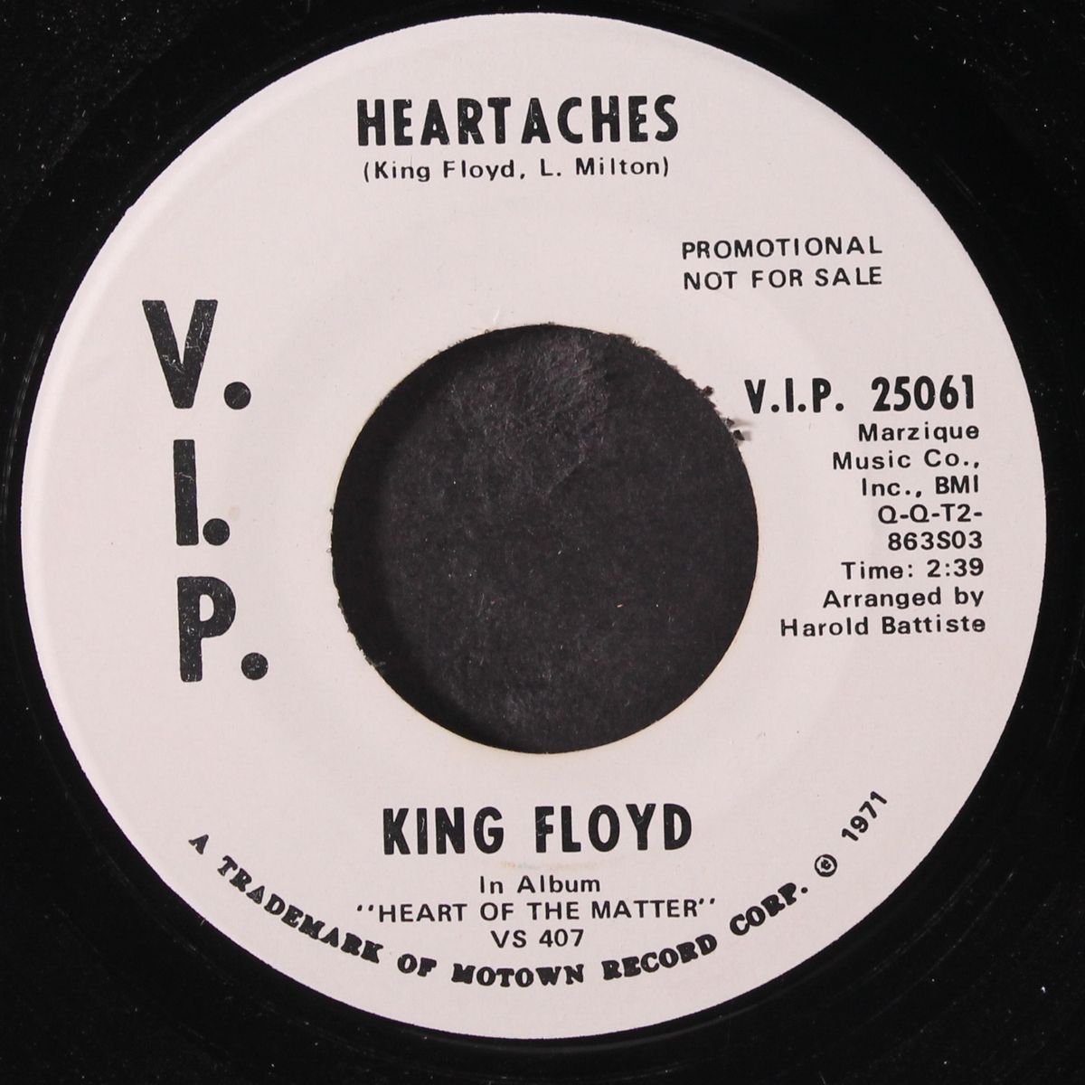heartaches / same by KING FLOYD
