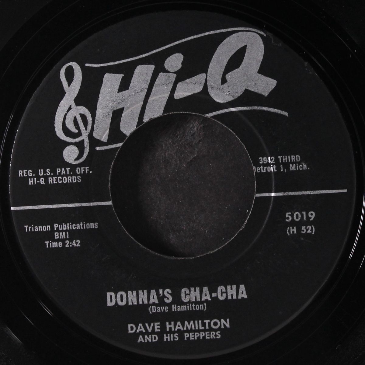 cooter bug / donna's cha-cha by DAVE HAMILTON