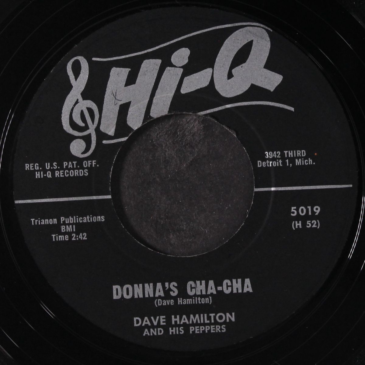 cooter bug / donna's cha-cha by DAVE HAMILTON