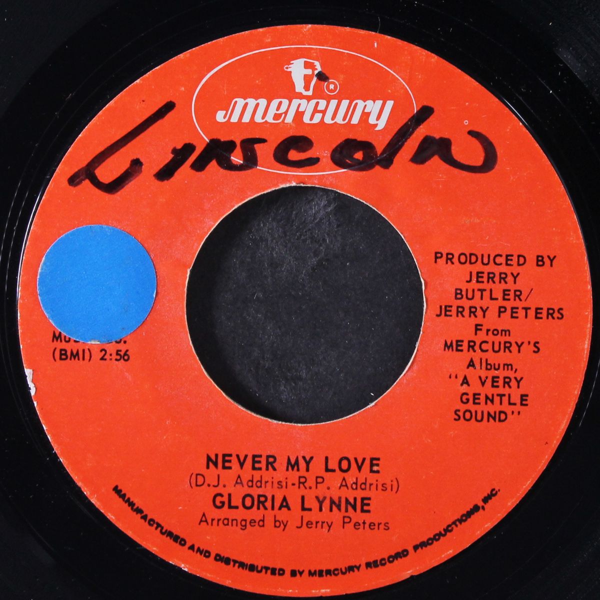never my love / the summer knows by GLORIA LYNNE