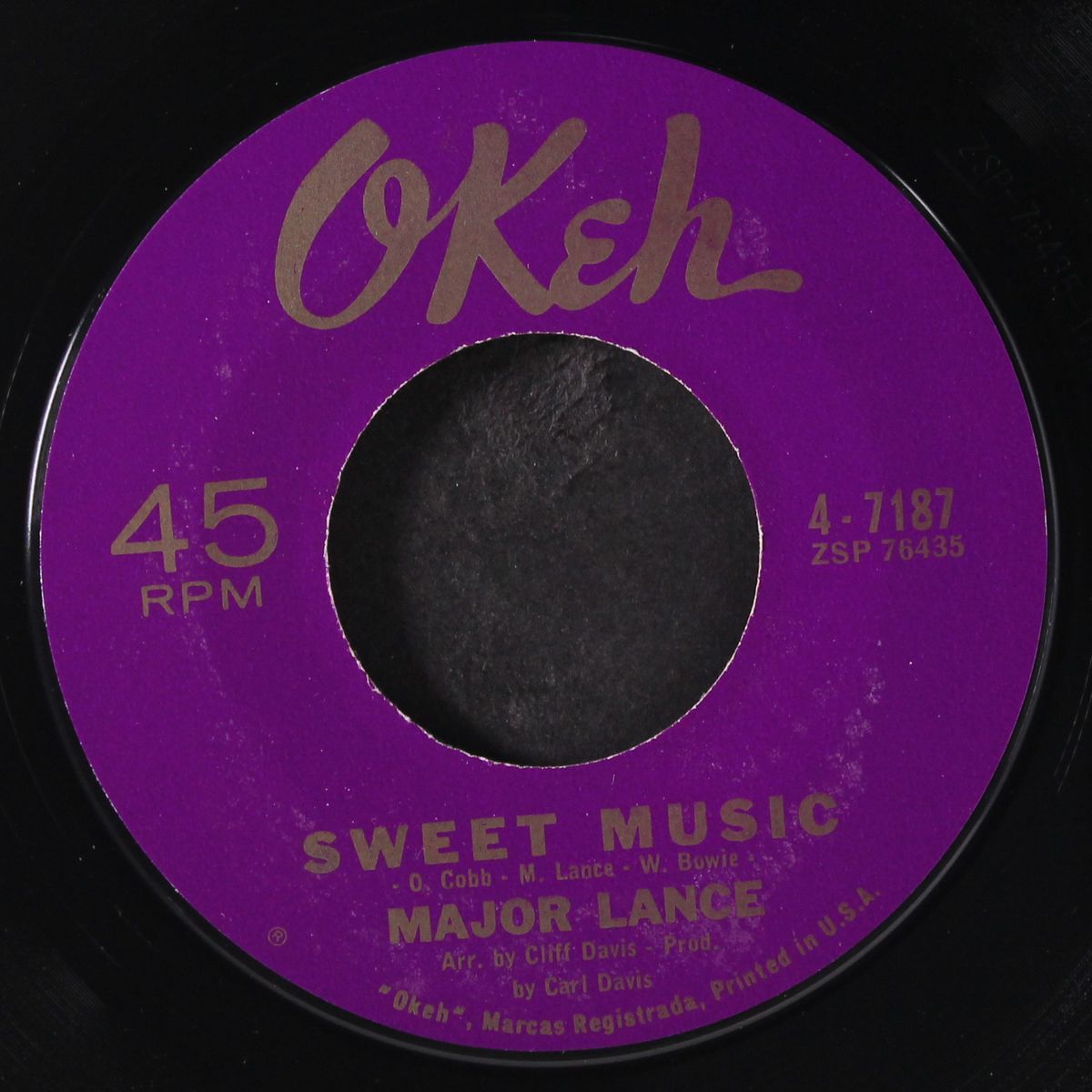 um, um, um, um, um, um / sweet music by MAJOR LANCE