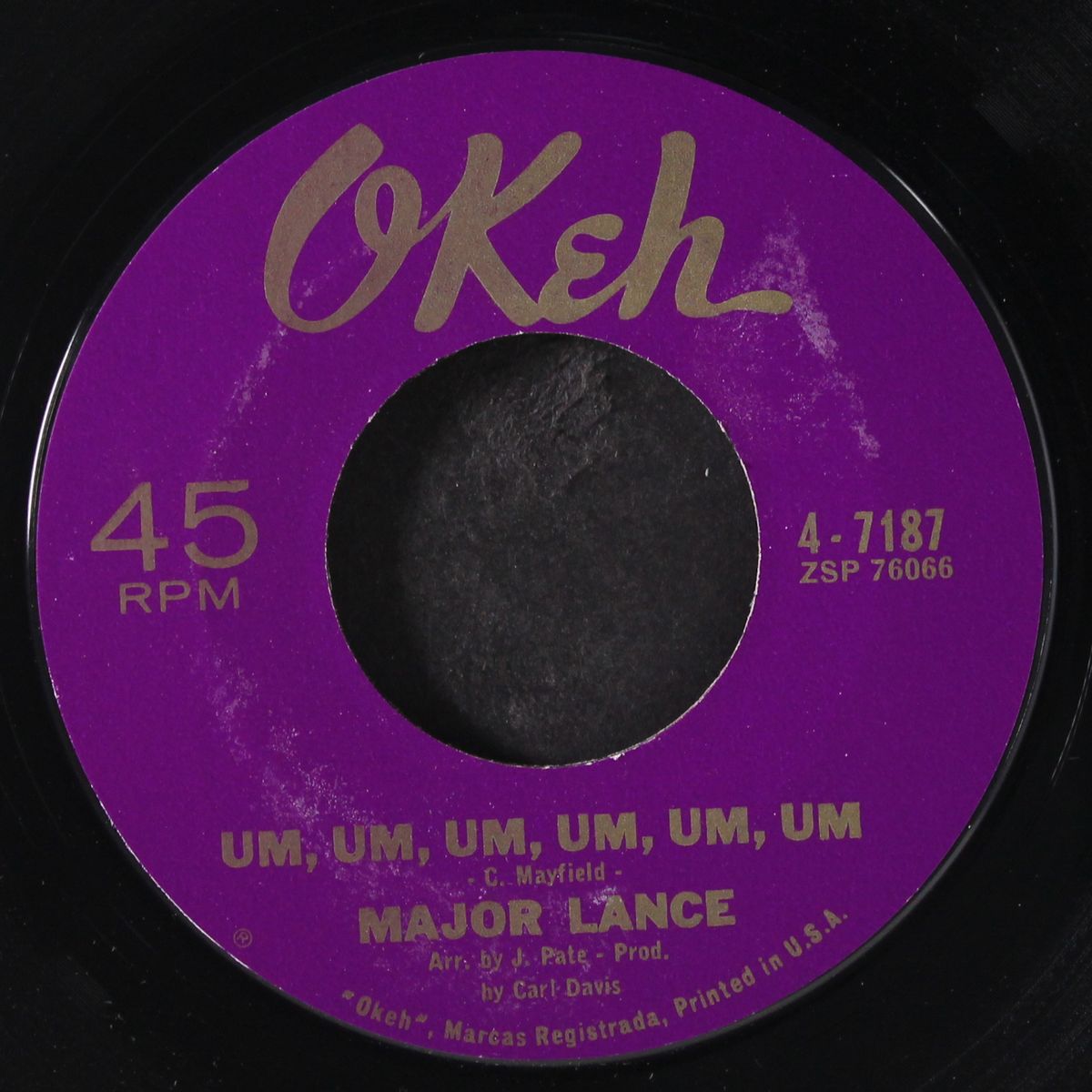 um, um, um, um, um, um / sweet music by MAJOR LANCE
