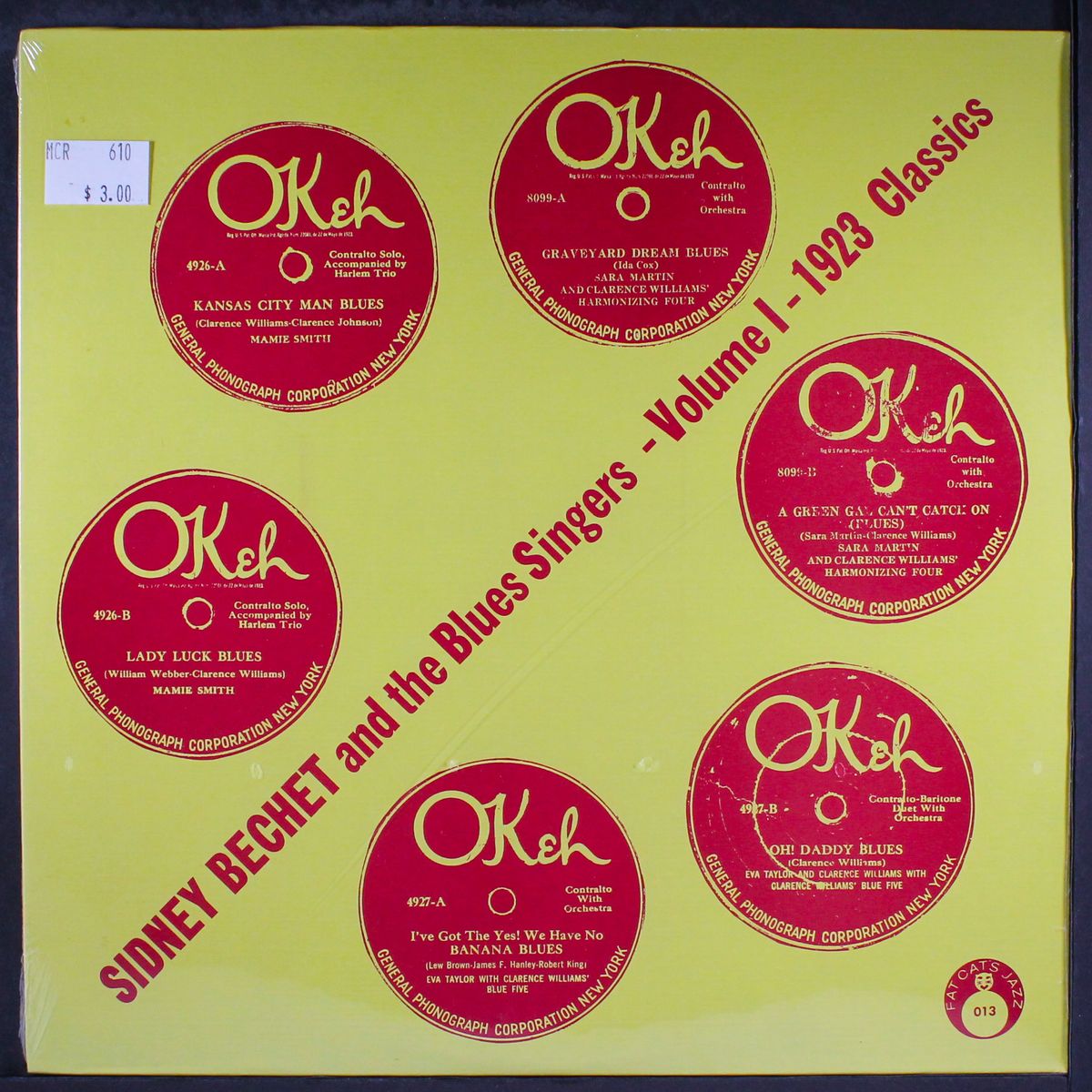 and the blues singers, vol. 1 by SIDNEY BECHET