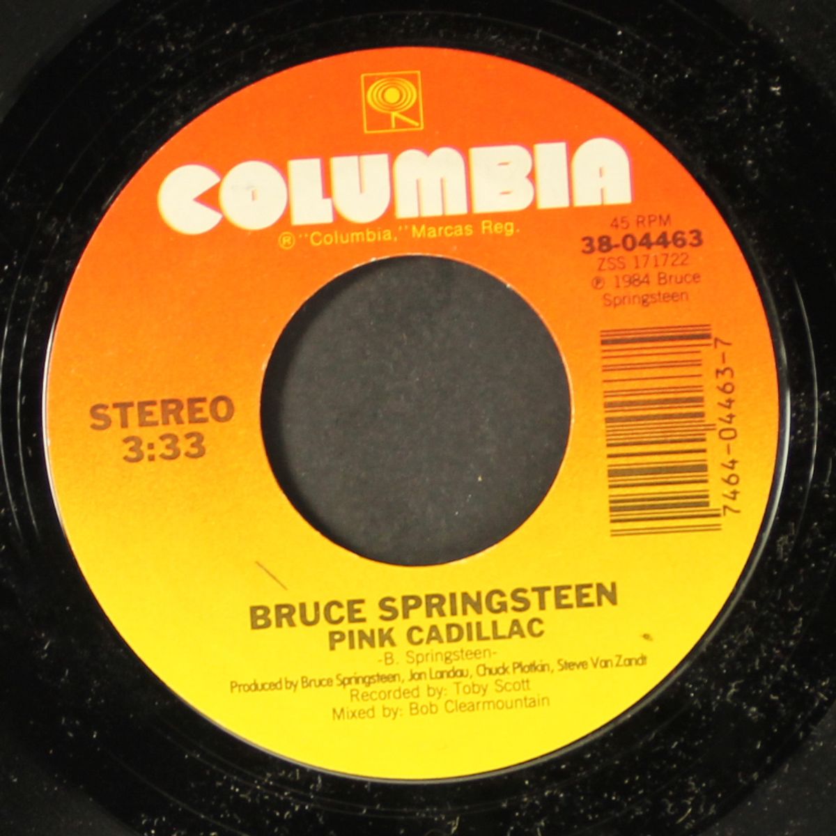 dancing in the dark / pink cadillac by BRUCE SPRINGSTEEN
