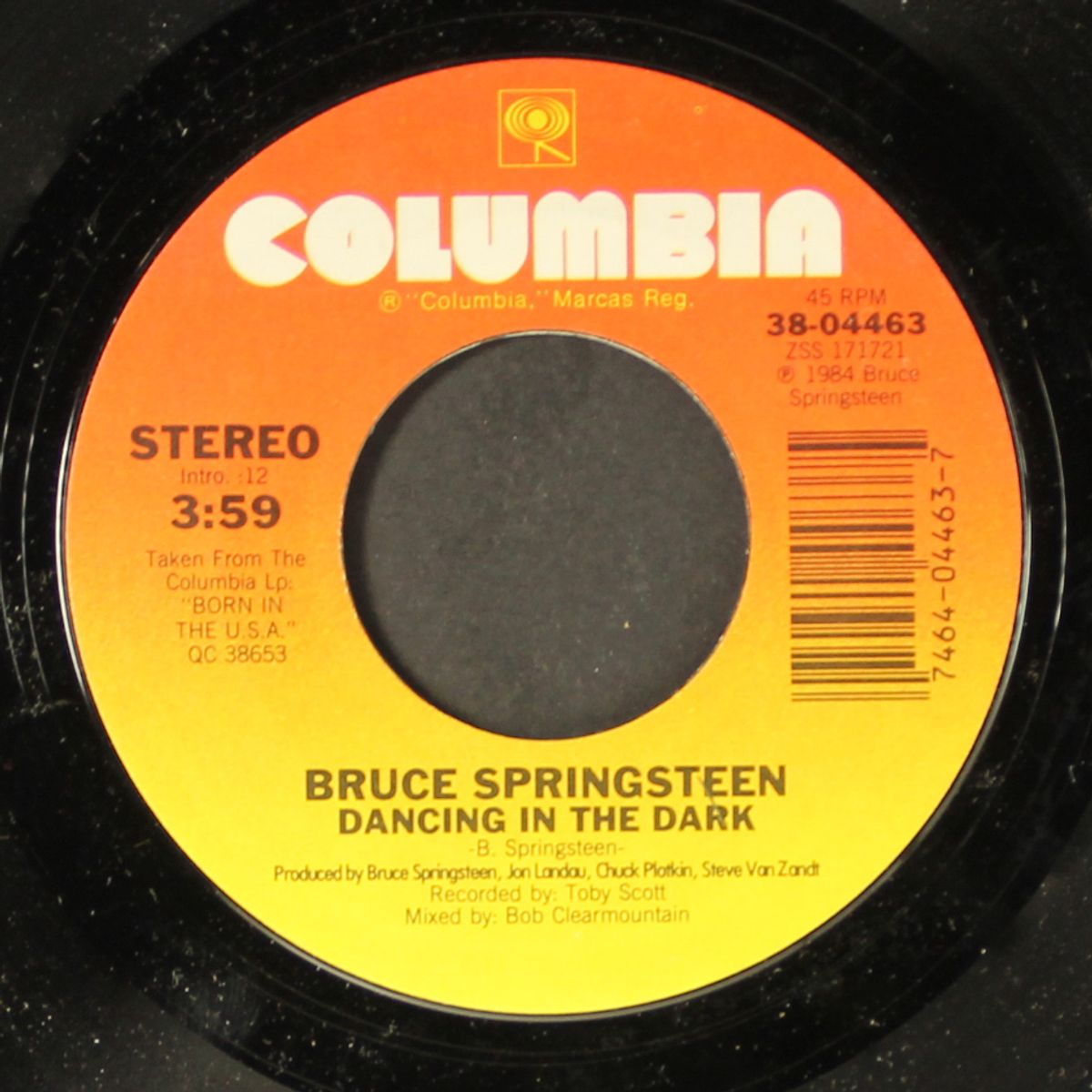 dancing in the dark / pink cadillac by BRUCE SPRINGSTEEN