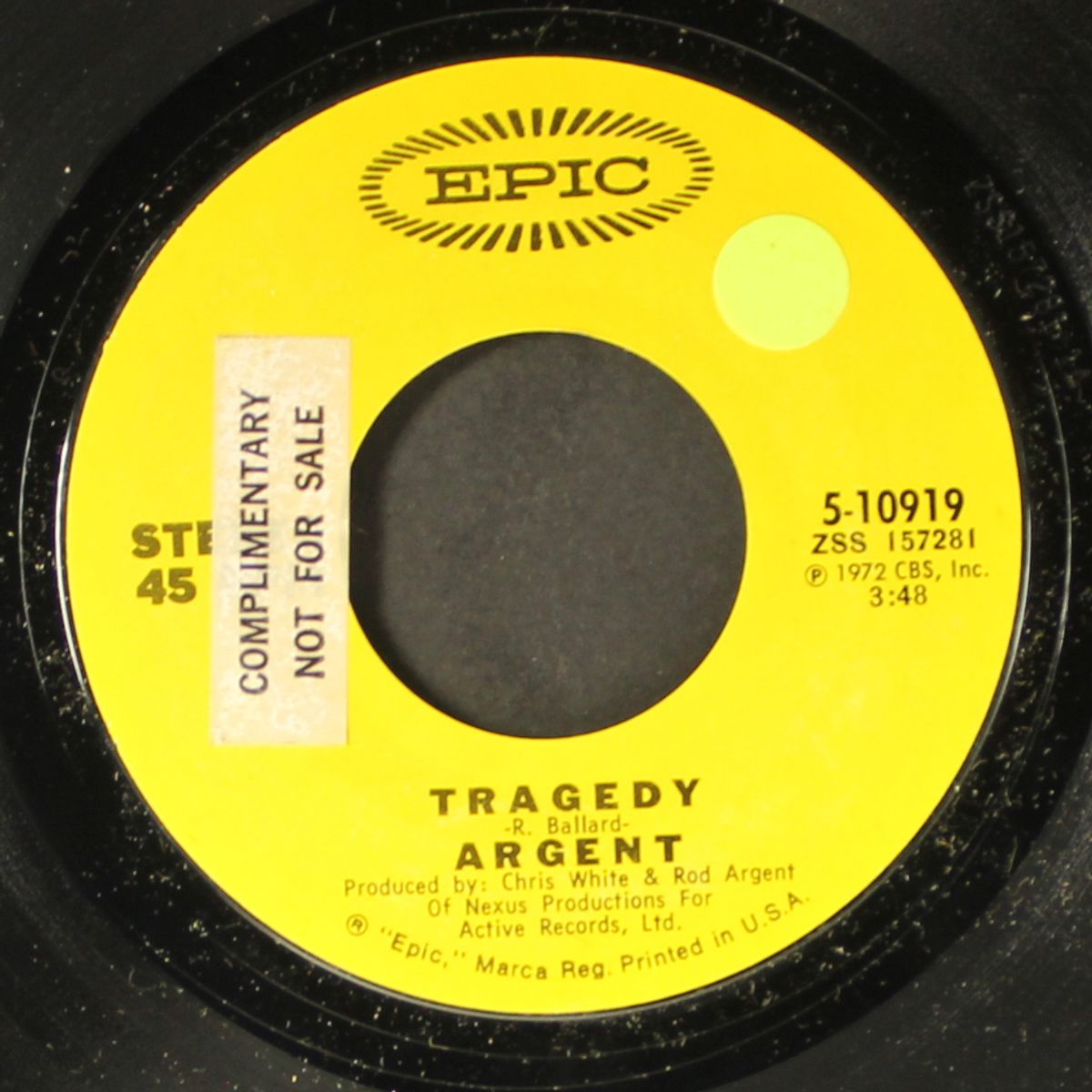tragedy by ARGENT